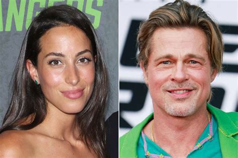 Brad Pitt and Girlfriend Ines de Ramon Are Living Together: .